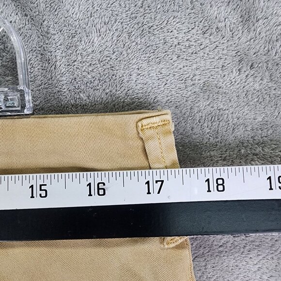 Mens Khaki American Eagle Outfitters Pants Extreme Flex Slim Straight Size 33x32 - Picture 9 of 12